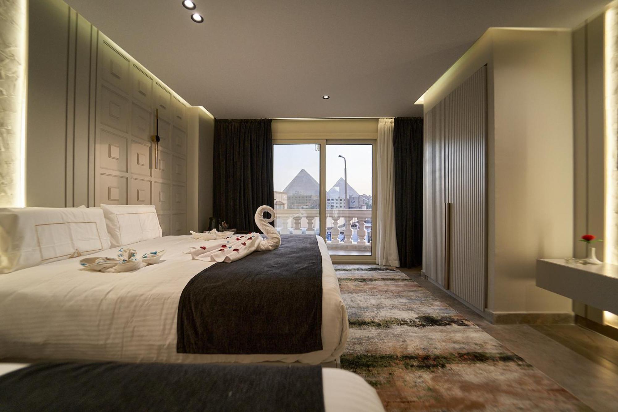 Pyramids Charm Hotel Al Kawm al Akhdar Exterior photo