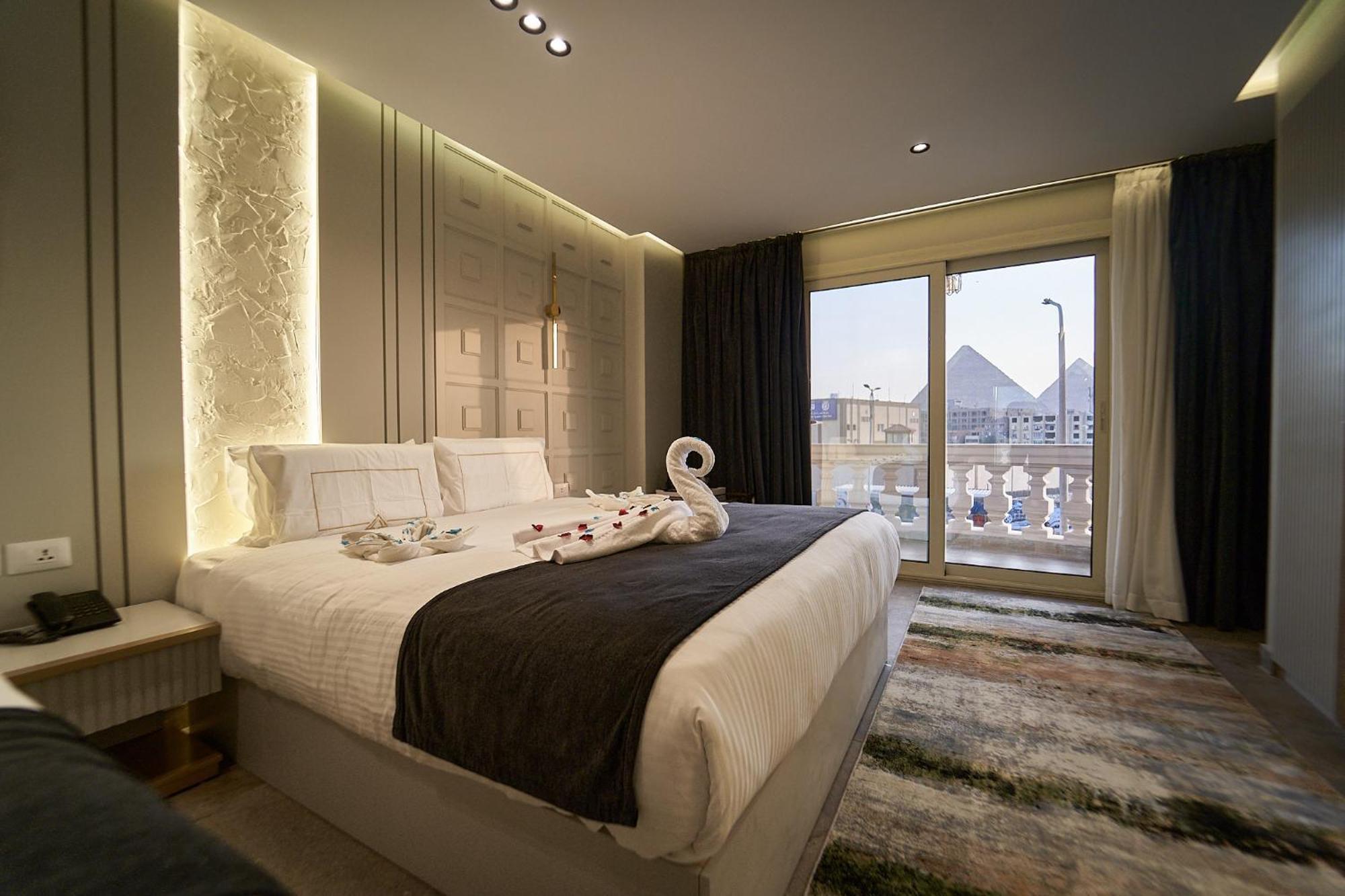 Pyramids Charm Hotel Al Kawm al Akhdar Exterior photo