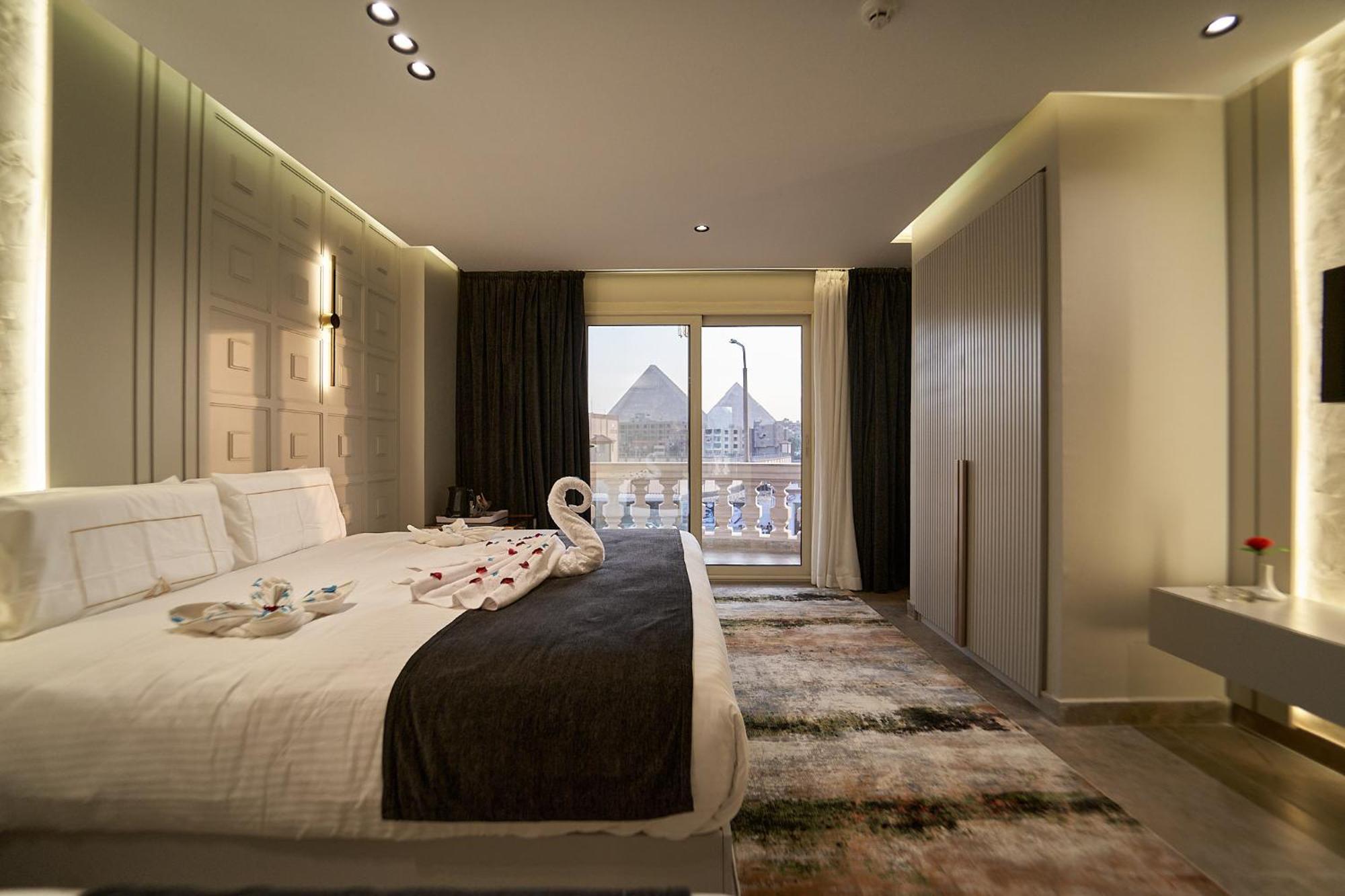 Pyramids Charm Hotel Al Kawm al Akhdar Exterior photo