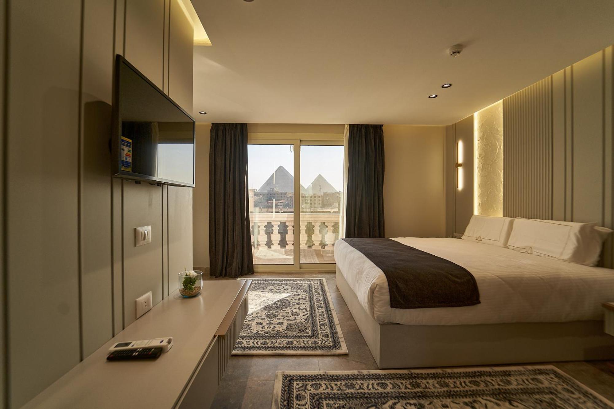 Pyramids Charm Hotel Al Kawm al Akhdar Exterior photo